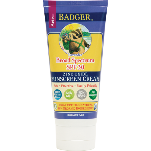 Badger Organic Suncreen SPF30 Lavender 87g - US*