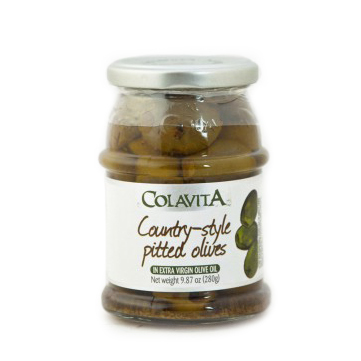 Colavita Country Style Pitted Green Olives 280g*