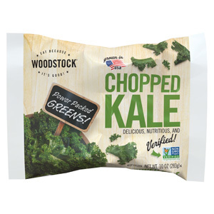 Frozen US Woodstock Non-GMO Chopped Kale 283g*