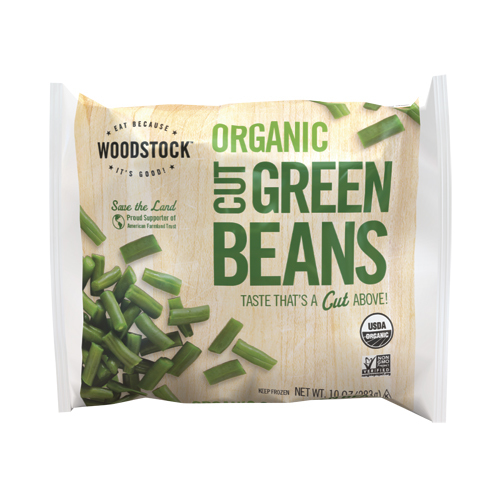 Frozen US Woodstock Organic Cut Green Beans 283g*