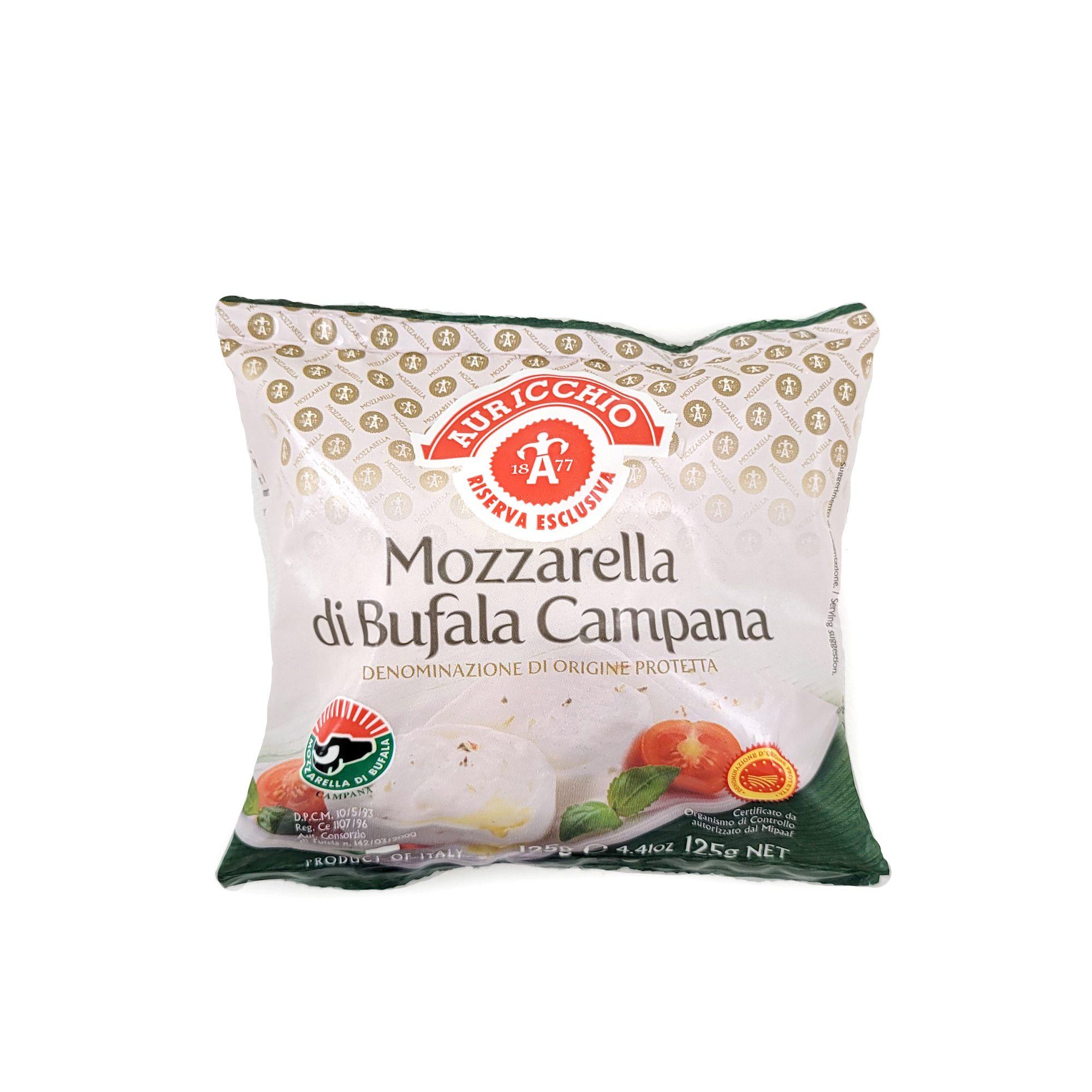 意大利Auricchio水牛芝士(Mozzarella Bufala DOP)-125克*