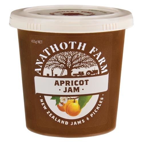 NZ Anathoth Farm Apricot Jam 455g*