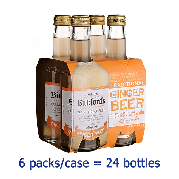 Bickford’s Australia Ginger Beer-Case Offer (24bottles*275ml) - AUS*
