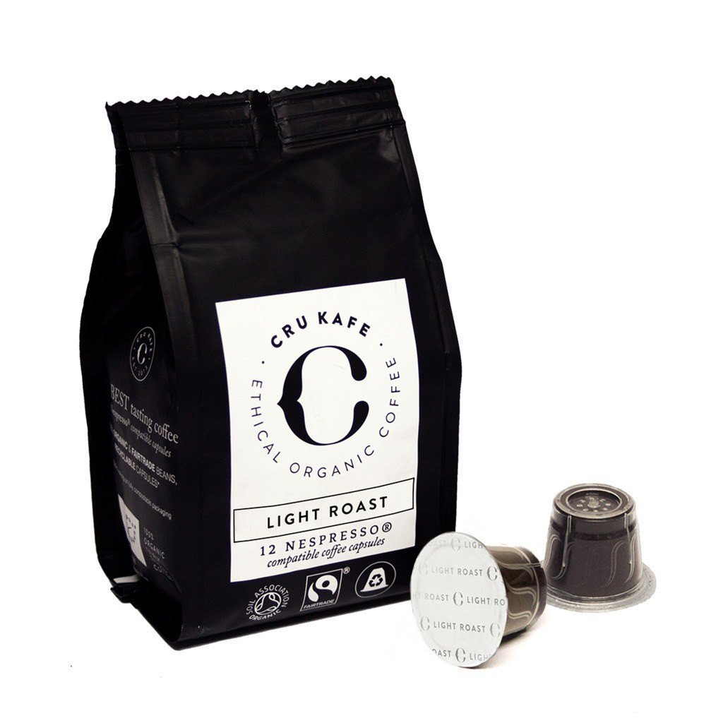 Cru Kafe - Light Roast Coffee Capsules 66g*