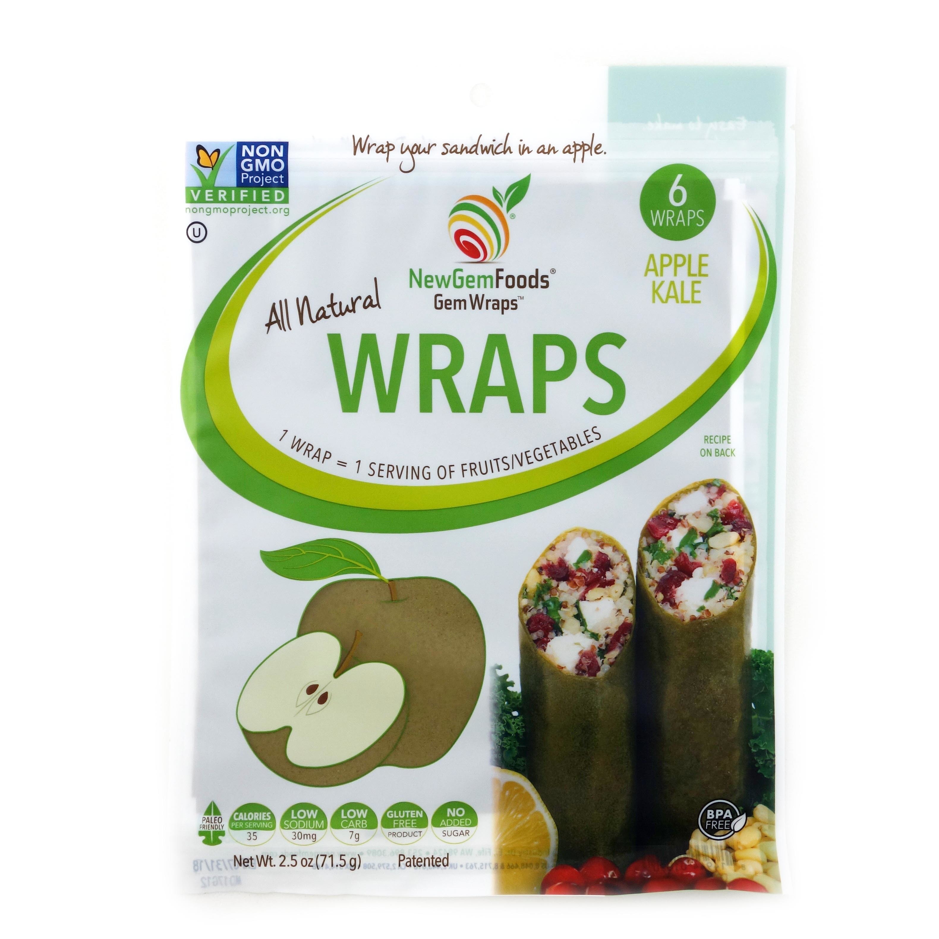 Kale Apple GemWraps 6 pack 72g*