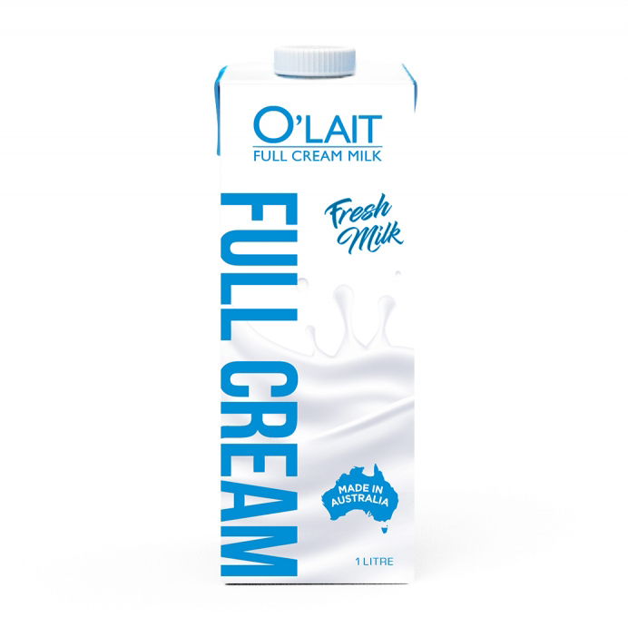 澳洲O'Lait新鮮全脂奶(巴士德消毒) 1公升*