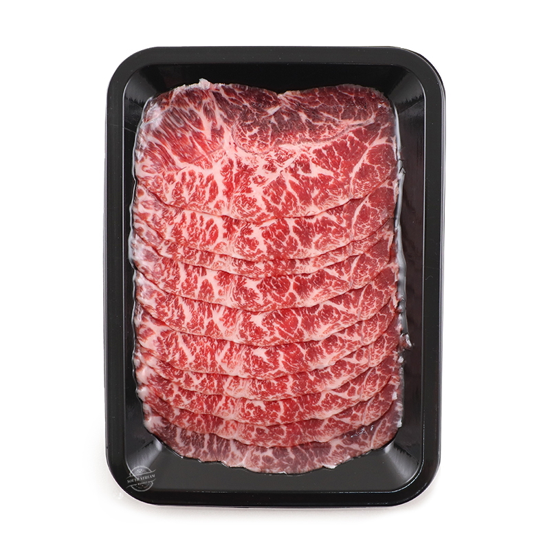 急凍美國褐毛和牛BMS9+ 牛肩胛脊肉火鍋片200克*