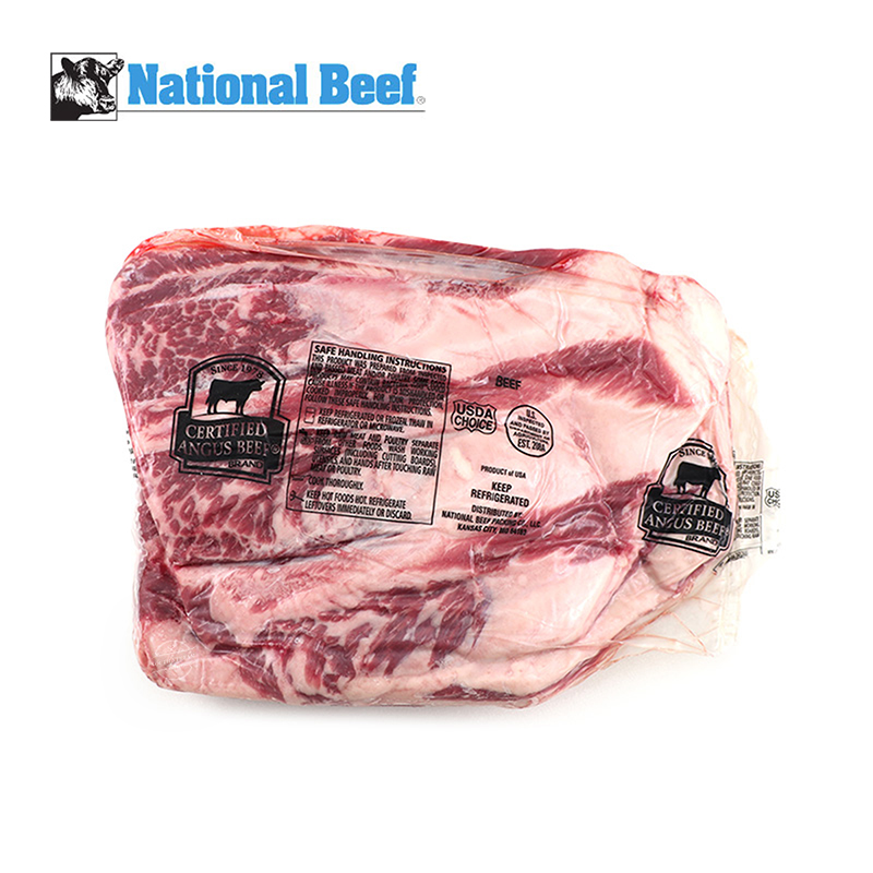 Frozen US National Beef CAB Boneless Short Ribs Whole Primal Cut (5% off)