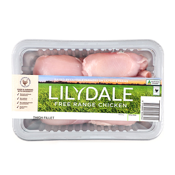 Frozen AUS Lilydale Chicken Thigh 