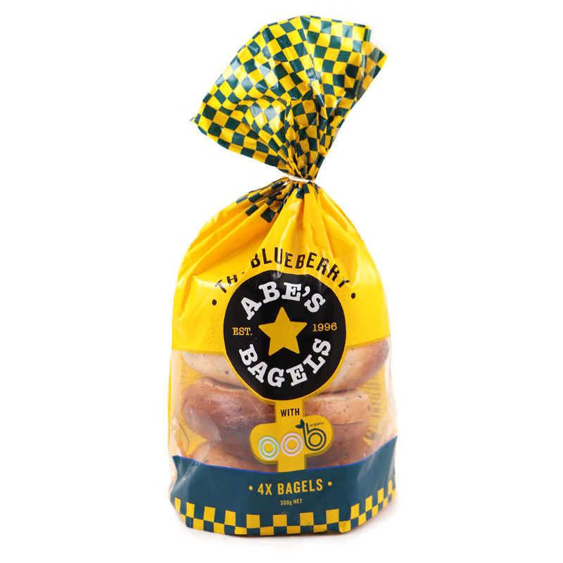 NZ Abe's Bagels - The Blueberry 360g*