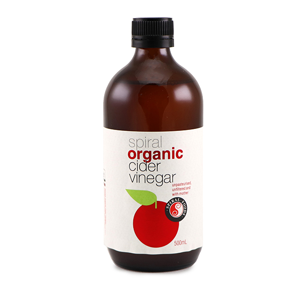 Spiral Organic Apple Cider Vinegar 500ml - USA*