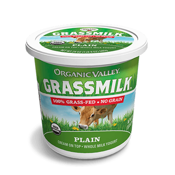 Organic Valley Grassmilk Plain Yogurt 24oz - US*