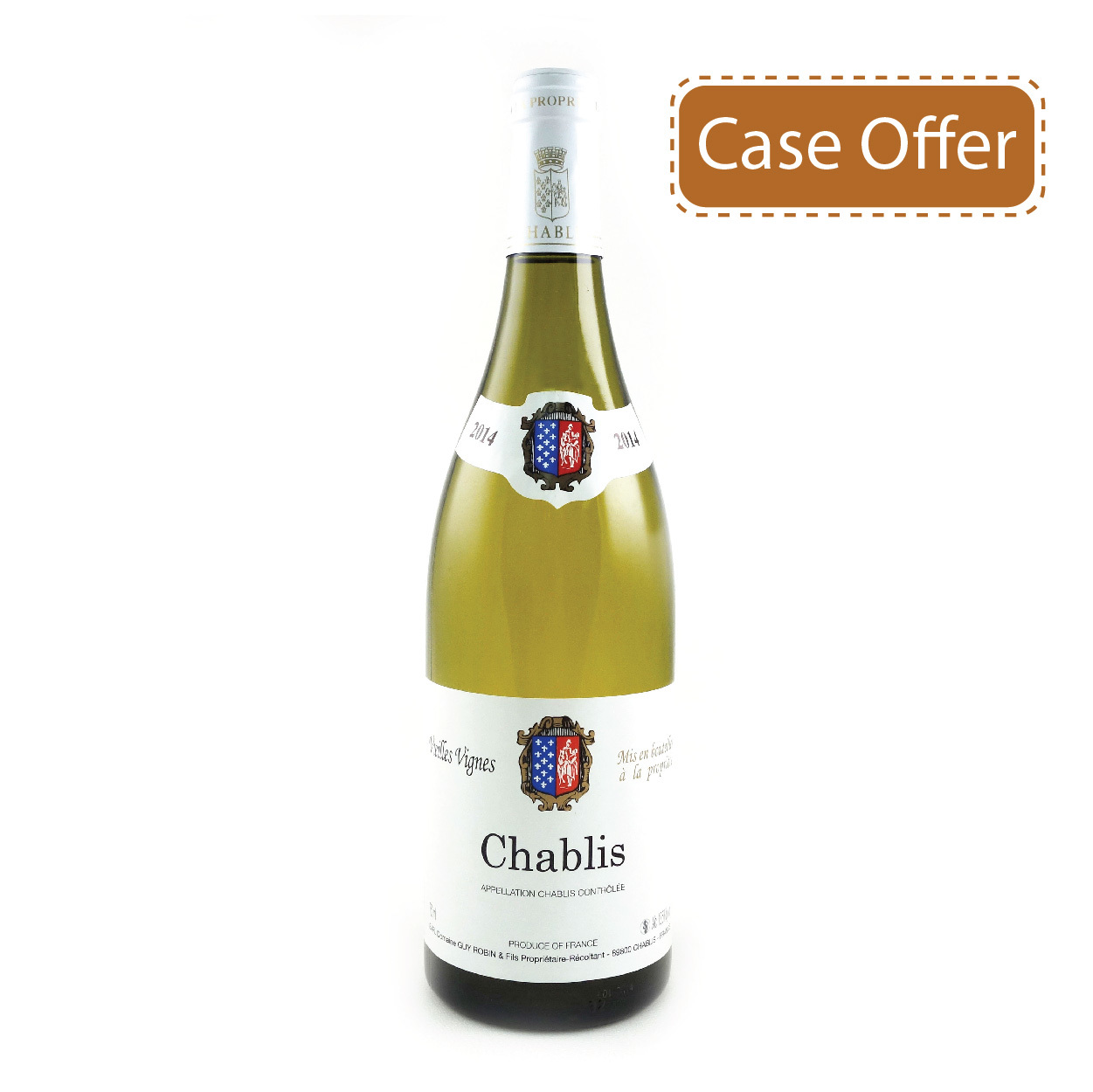 White Wine - Domaine Guy Robin, 2016 Case Offer - France*