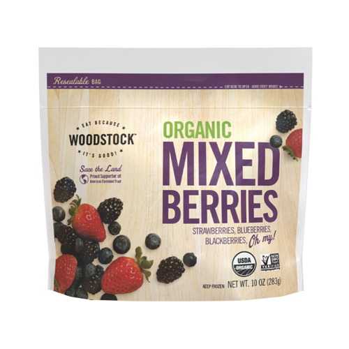 Frozen US Woodstock Organic Mixed Berries*