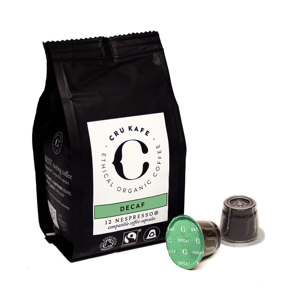 Cru Kafe - Decaf Coffee Capsules 66g*