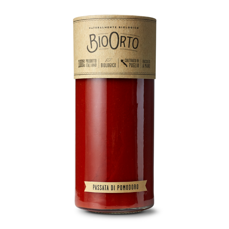 Italy Bio Orto Organic Tomato Puree with High Amount of Lycopene 520g*