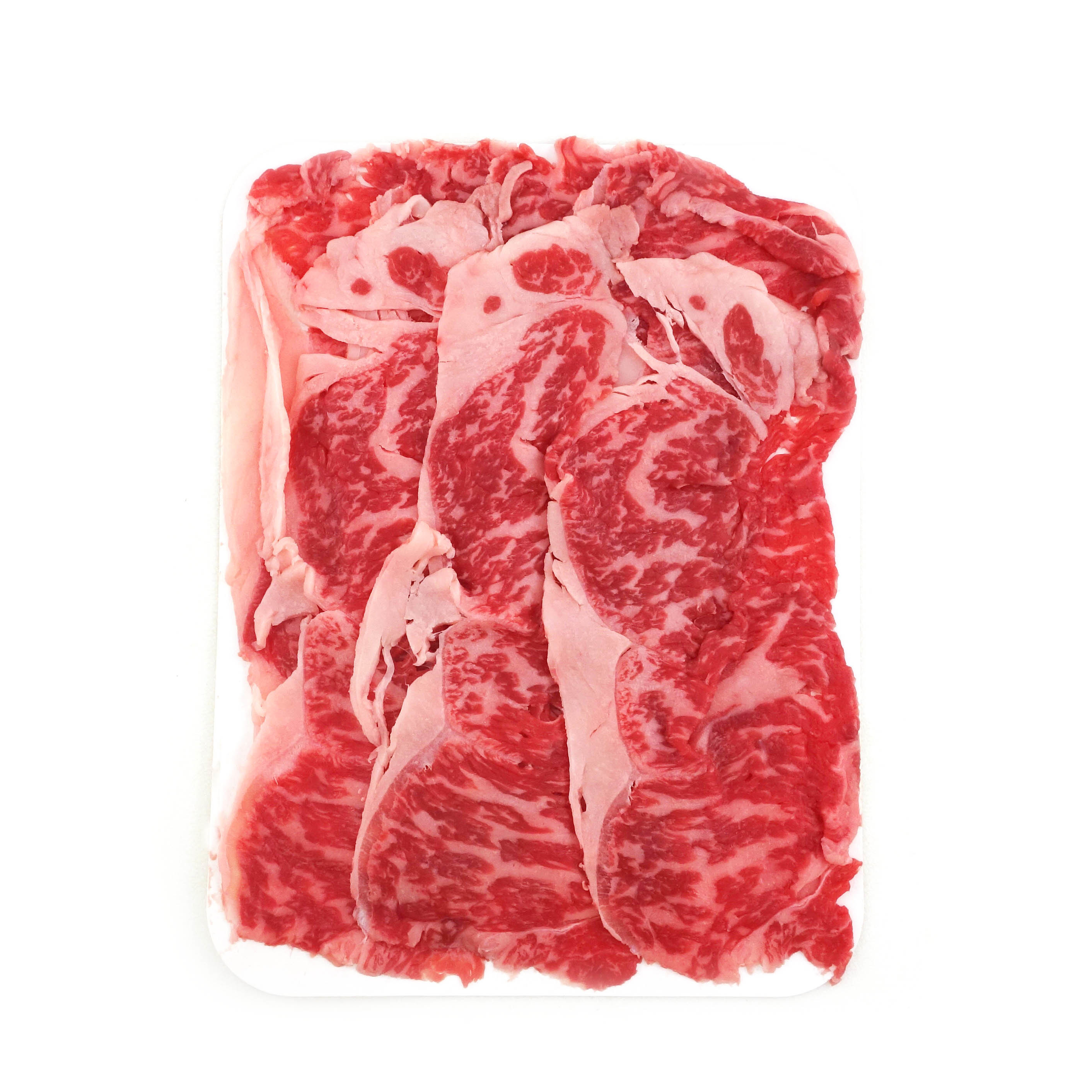 Frozen AUS Tajima Wagyu Beef Sliced Sirloin M7+ for hot pot 150g*