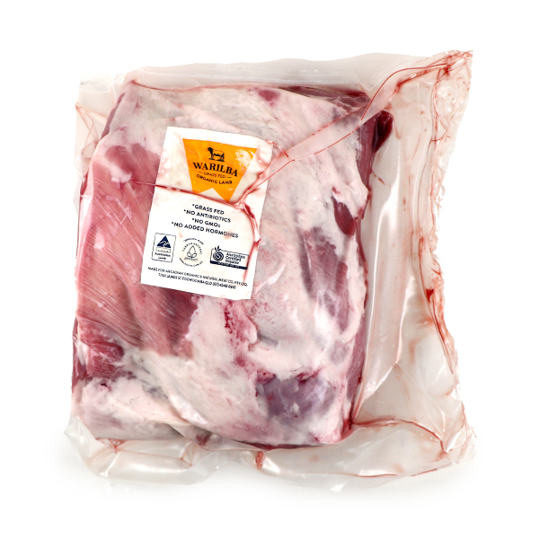 Organic Bone-in Lamb Shoulder Square Cut - Aus
