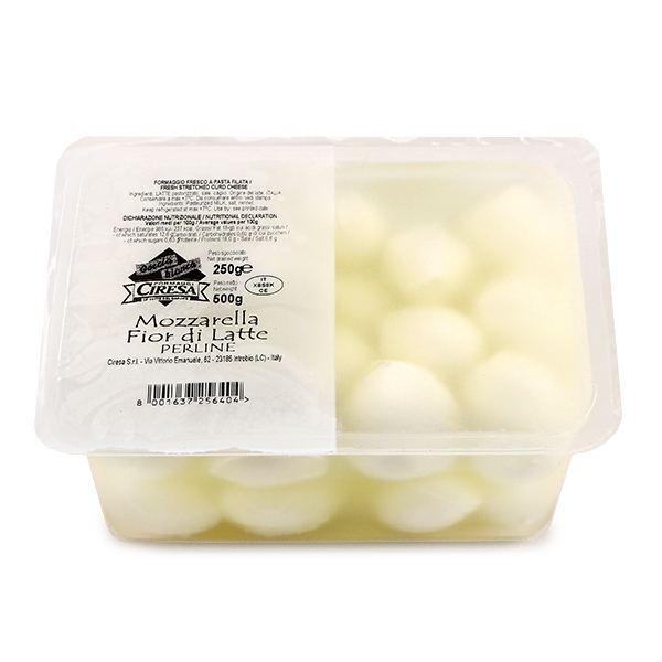 Mozzarella Fior Di Latte Perline Mini Balls (25 pcs) 250g - Italy*