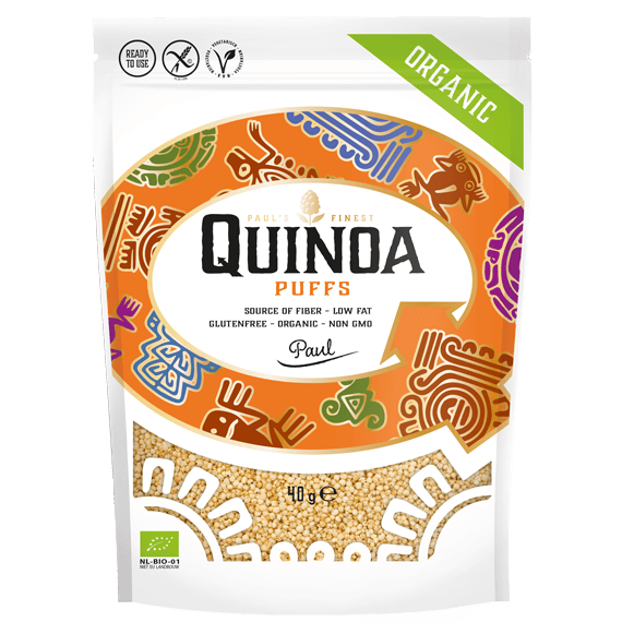 Paul's Organic Quinoa Puffs 40g*