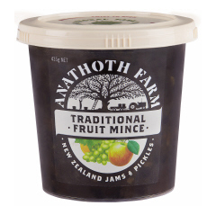 NZ Anathoth Farm Traditional Fruit Mince 435g*
