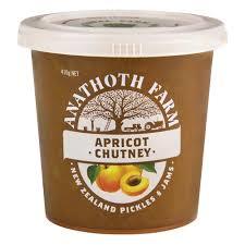 紐西蘭Anathoth Farm杏桃甜酸醬(Apricot Chutney)410克*