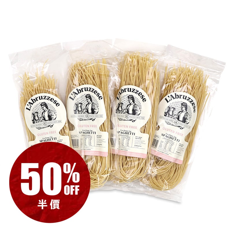 L'abruzzese GF Spaghetti 250g (4 packs per Combo) - Aus*