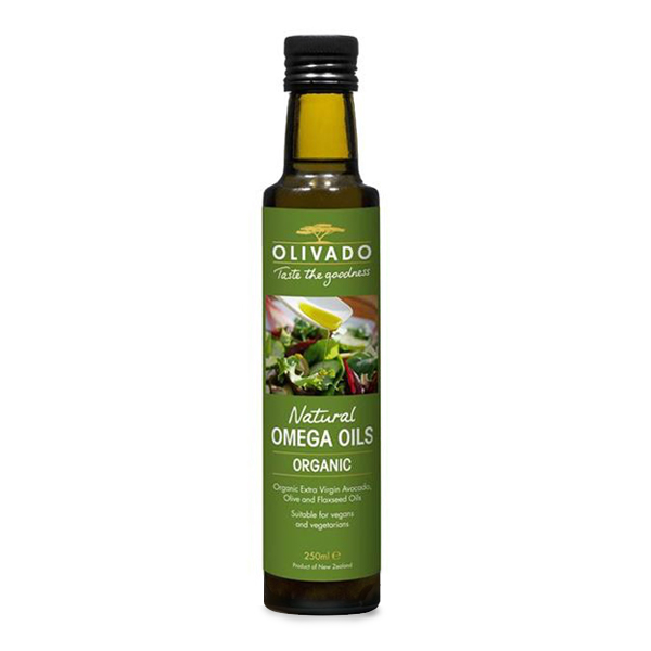 NZ Olivado Extra Virgin Omega Plus Organic Oil 250ml*