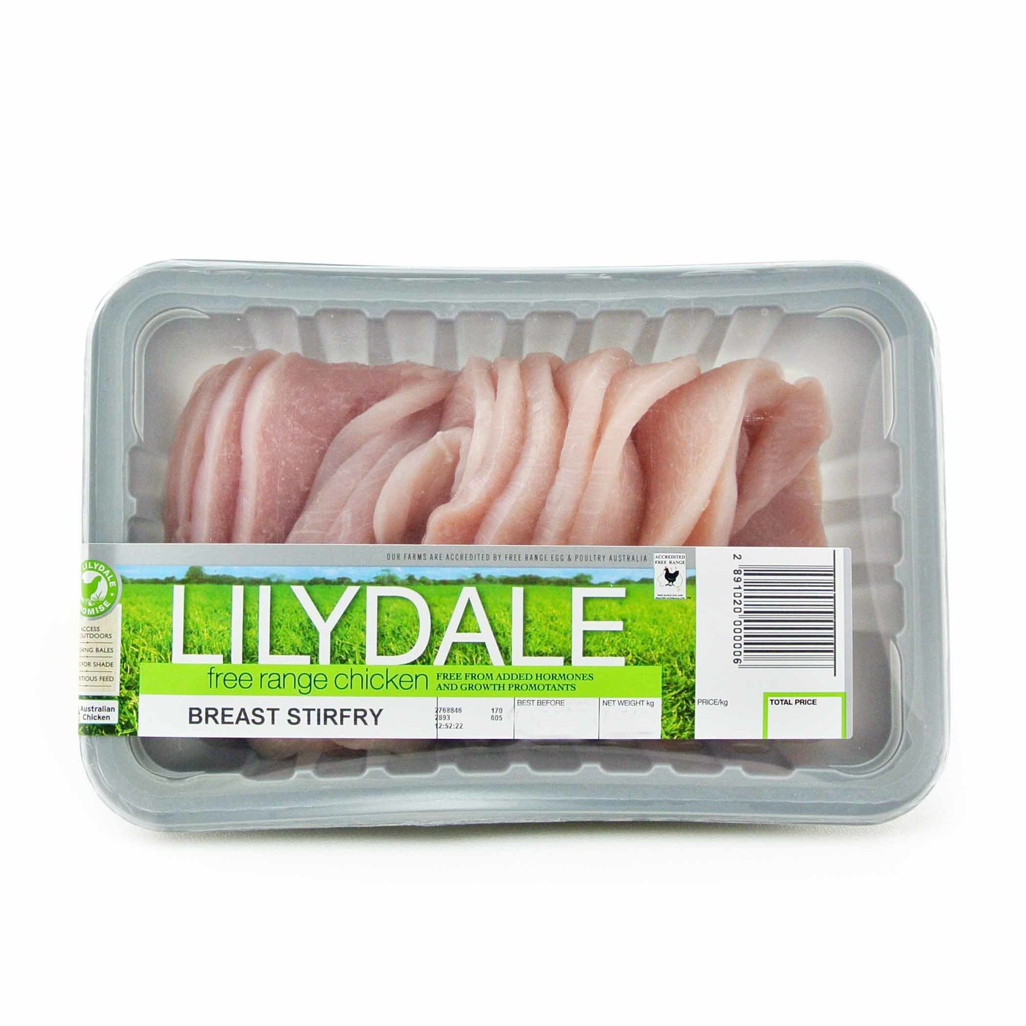 澳洲Lilydale雞胸肉片(炒)