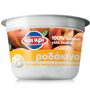 Kri Kri Greek Yogurt with Peach 200g*    