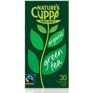Natures Cuppa Organic Green Tea 30's 54g*