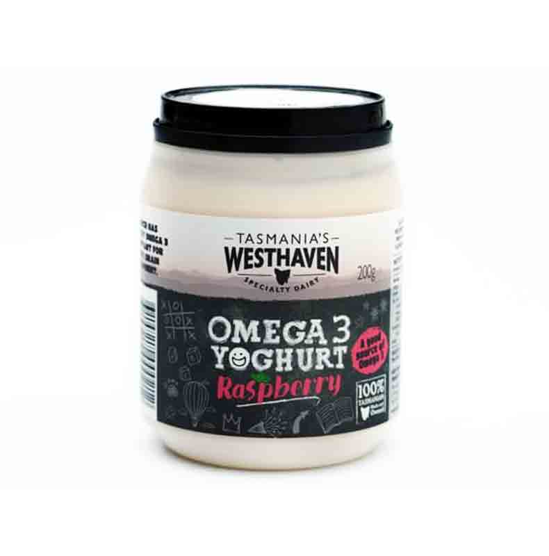 AUS Westhaven Omega 3 Raspberry Yoghurt 200g*
