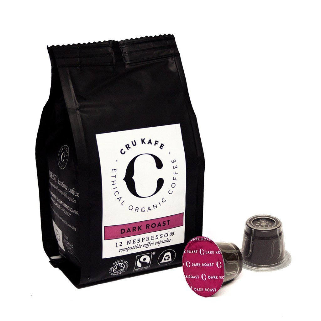 Cru Kafe - Dark Roast Coffee Capsules 66g*