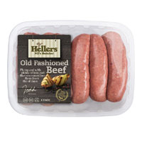 NZ Hellers Old Fashioned Beef Sausage 450g*