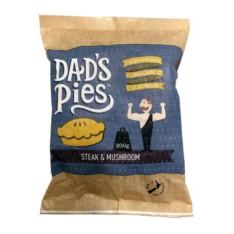 急凍紐西蘭Dad's Pie- 牛肉磨菇批200克*
