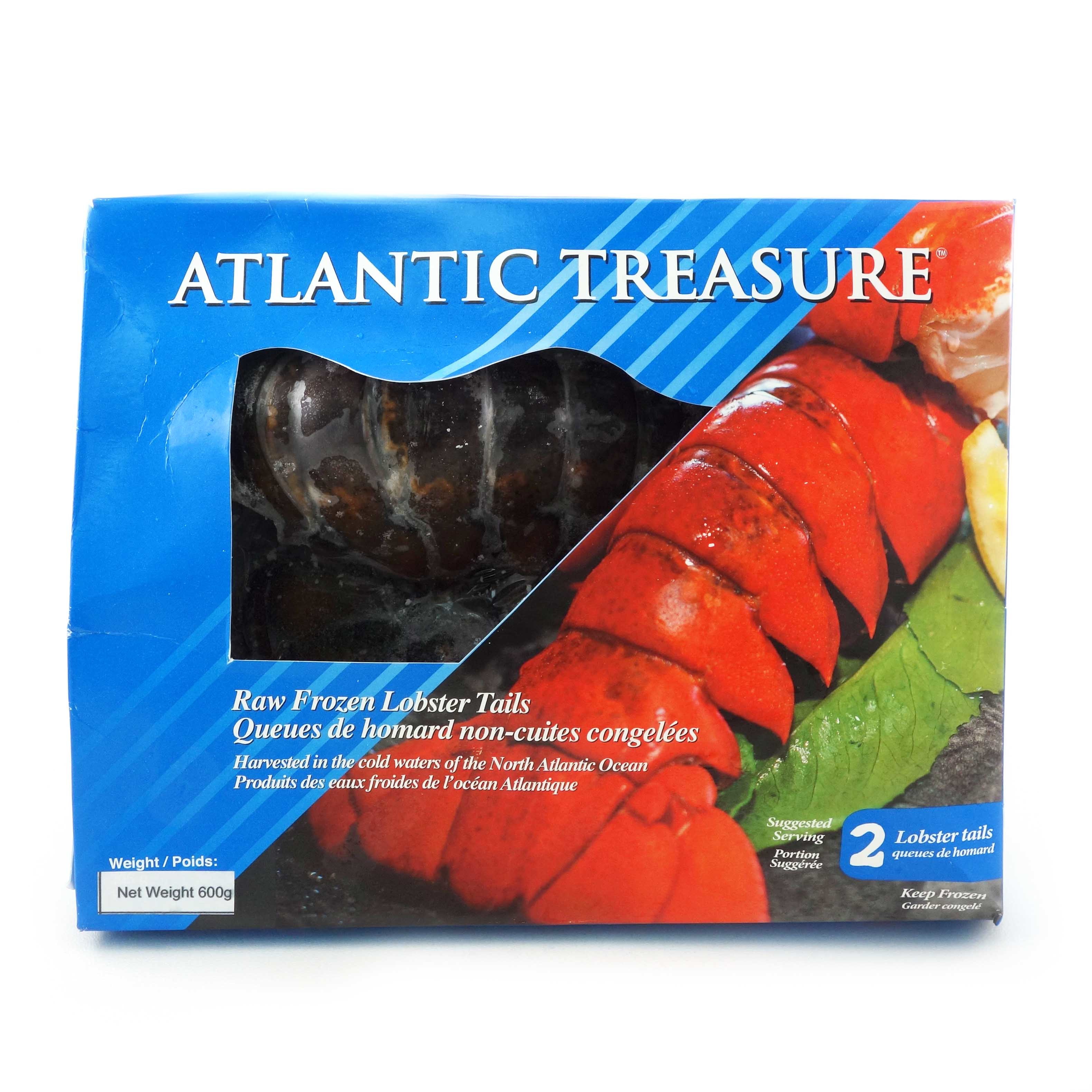 Frozen Raw Canadian Lobster Tails (10/12oz) 600g - 2's*