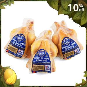 Frozen France Petit Duc Hala Yellow Spring Chicken 500-600g X 3 pc*