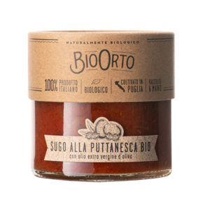 Italy Bio Orto Organic Tomato Sauce Puttanesca 185g*