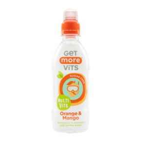 UK Get More VIts Orange & Mango Flavor Kids Multivitamin Drink, 330ml